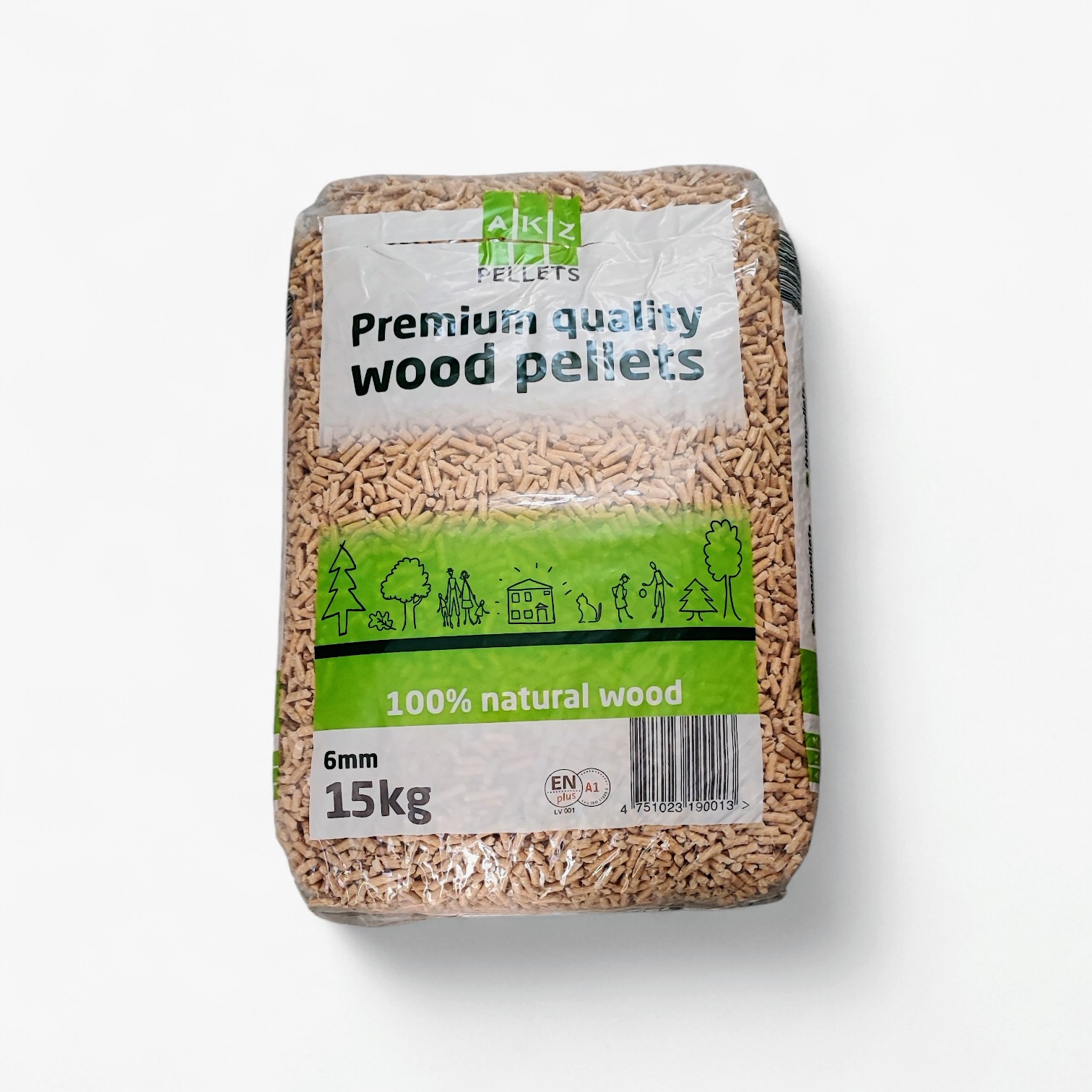 Pellet AKZ Latvia 15Κg (στην Αθήνα)