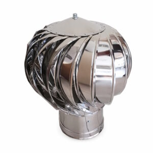 Αιολικό Καπέλο Τζακιού Ανοξείδωτο