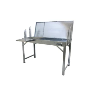 Ψησταριά Αρνιού Συρταρωτή με Καπάκι Μεταβλητού Μήκους 145x50cm (Pitsilos)