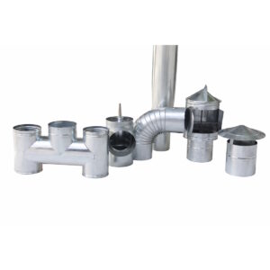 Μπουριά Γαλβανιζέ & εξαρτήματα για σόμπες - τζάκια