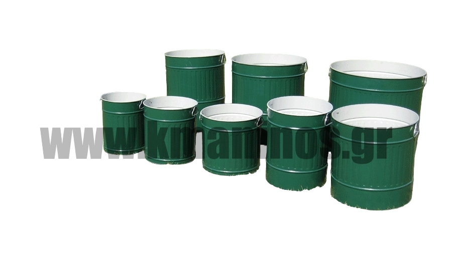 Δοχεία Βαμμένα - Μεταλλικές Γλάστρες (Βαρέλια Κήπου)