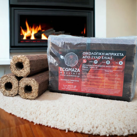 Briquettes - Μπρικέτες ξυλου - Ecomaza Messinia - Image 3