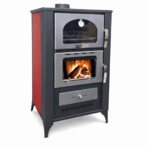 Ενεργειακή Σόμπα Ξύλου με Φούρνο για Καλοριφέρ - Β2 35,3kW (Thermosteel)