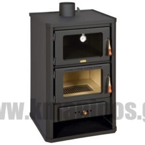 Ενεργειακή Σόμπα Ξύλου με φούρνο - Prity FG