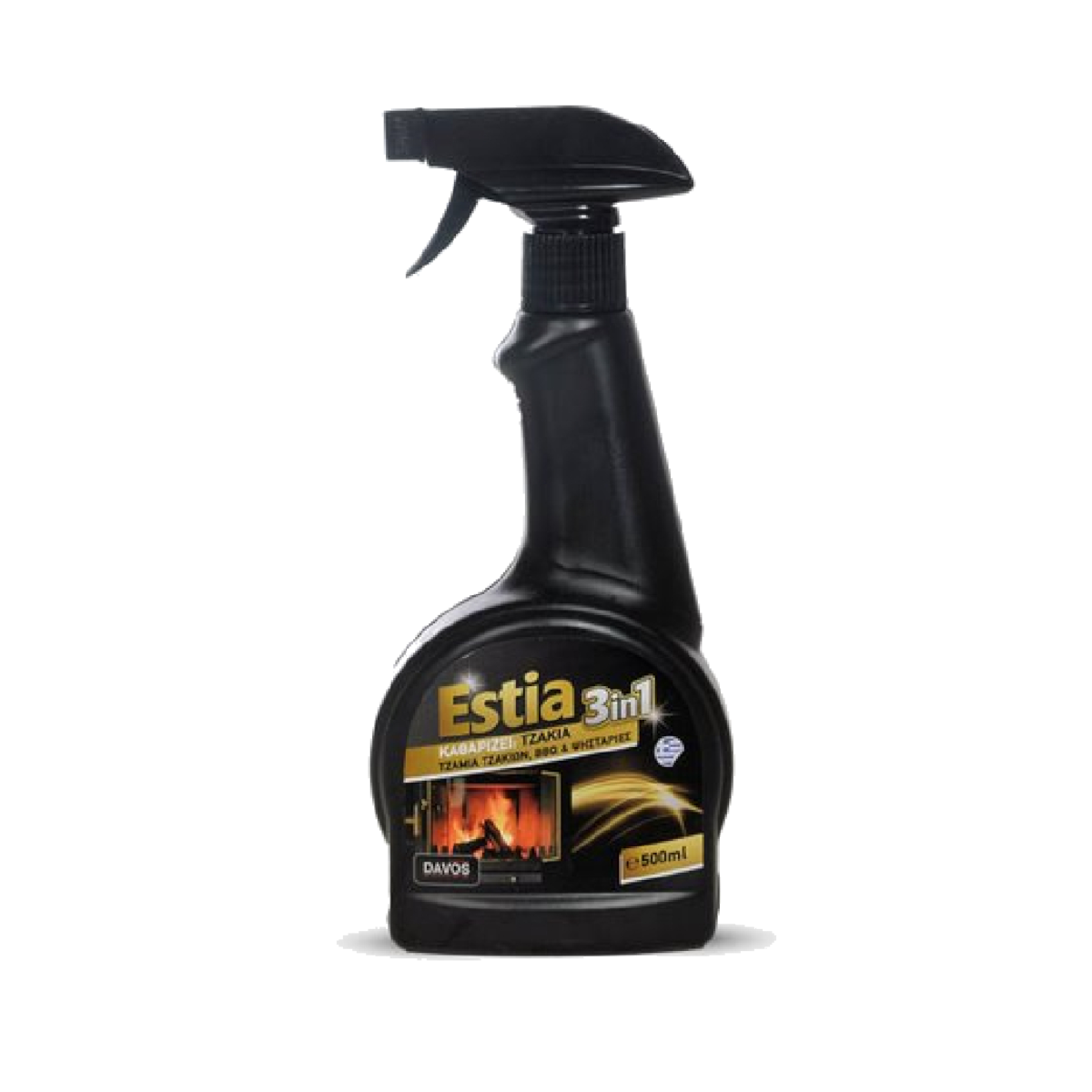 Πολυκαθαριστικό Σπρέι για Τζάκια, Σόμπες & Σχάρες - Estia 3 σε 1