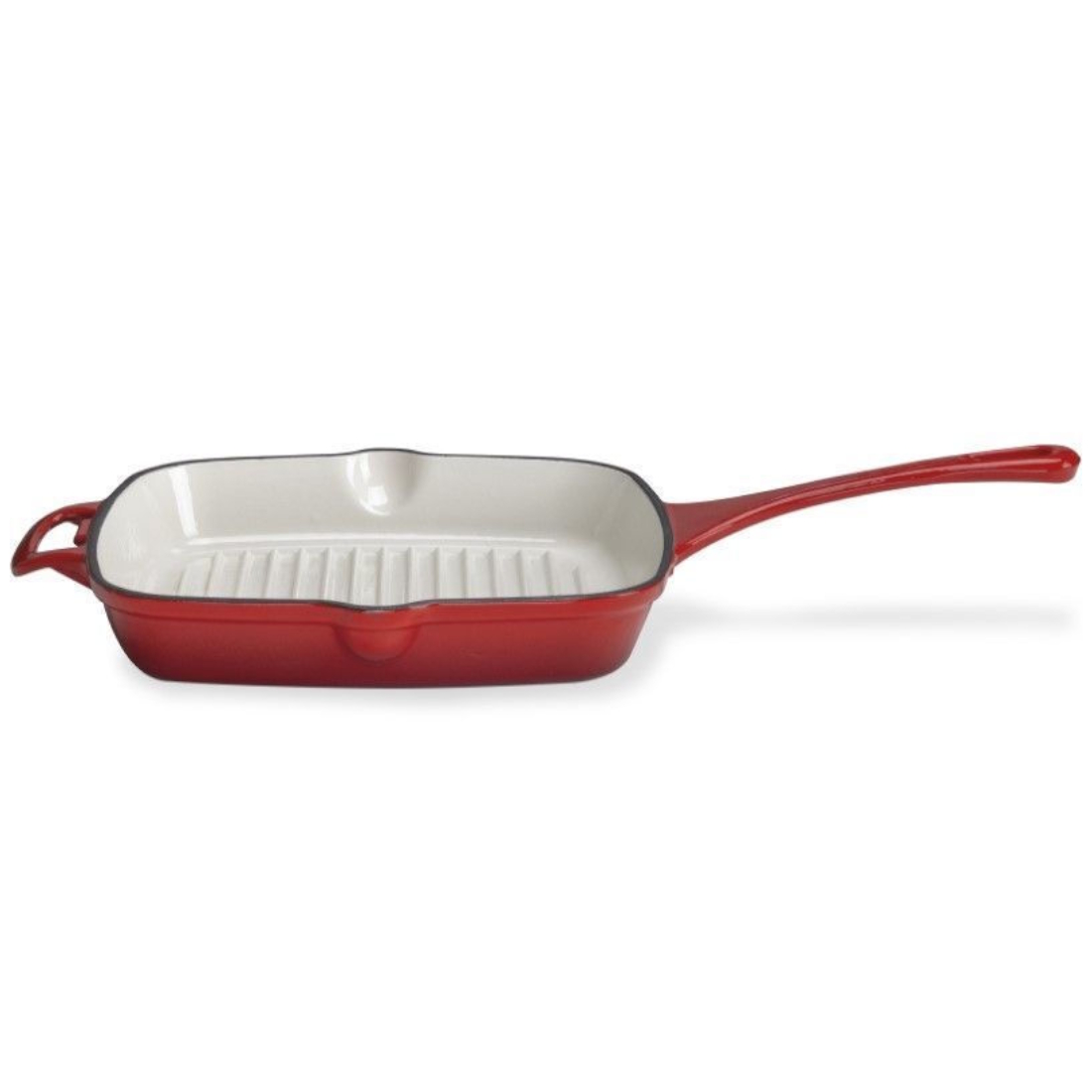 Σχαροτήγανο Γκριλιέρα - Μαντεμένιo Τηγάνι με Επισμάλτωση Πορσελάνης