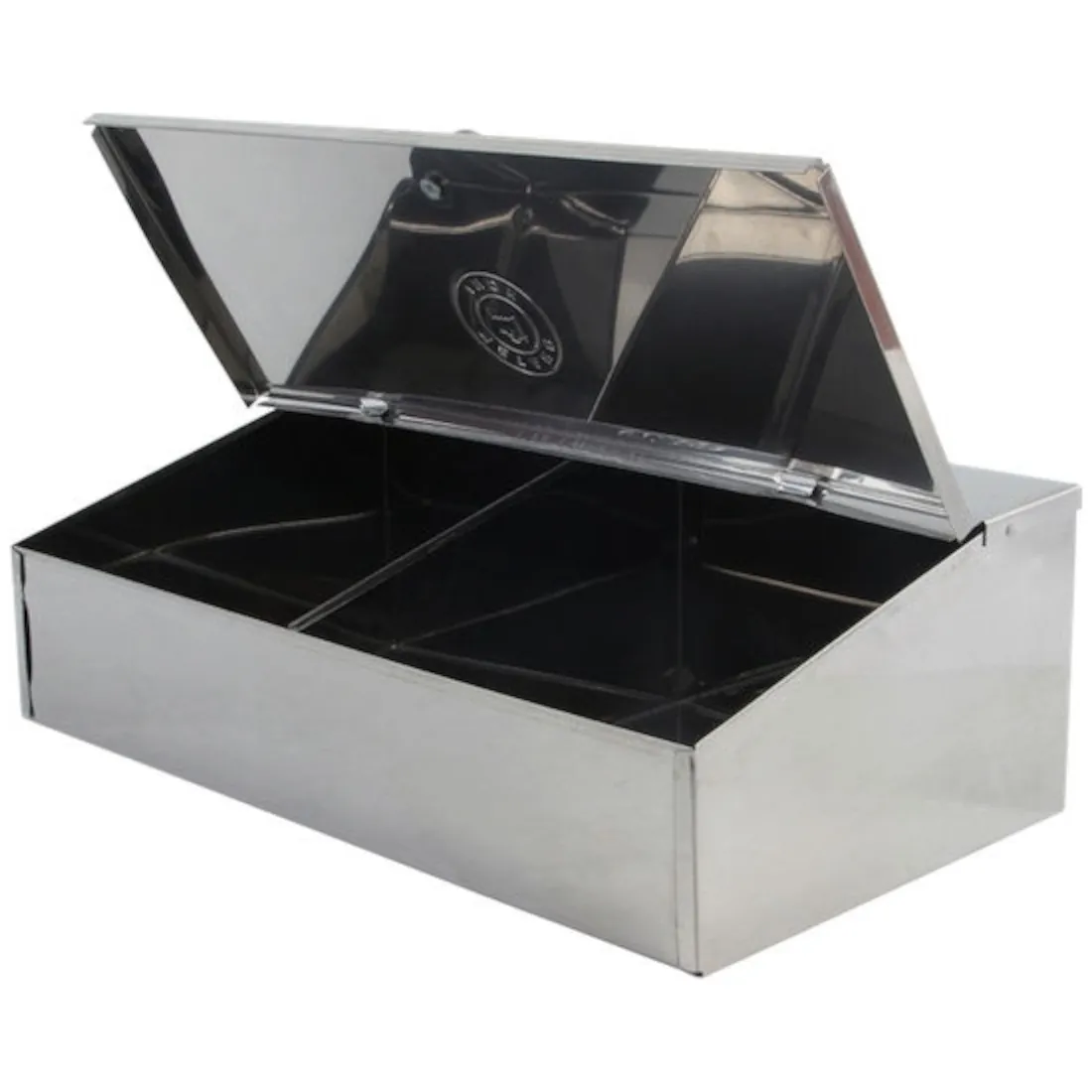 Καφεκούτι inox 2 Θέσεων