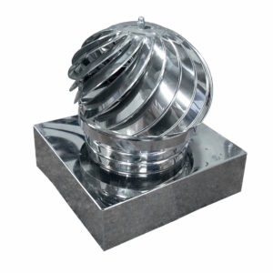 Καπέλα τζακιού Γαλβανιζέ, inox Περιστροφικά