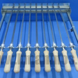 Κοντοσουβλιέρα - Μηχανισμός Αλυσίδας Κάθετος Ψησταριάς Μπάρμπεκιου