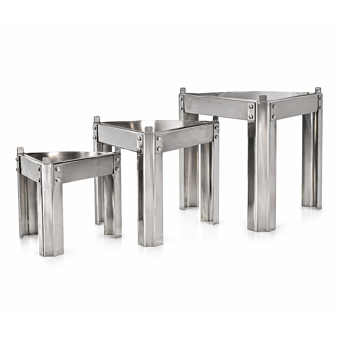 Μεταλλικές Βάσεις Δοχείων INOX