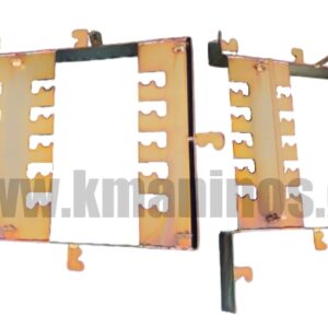 Κουτιαστός Μηχανισμός Διπλού Ατέρμονα Κοχλία Χτιστής Ψησταριάς & Πλαίσια Σούβλας 15 Θέσεων