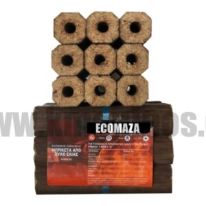 Briquettes - Μπρικέτες ξυλου - Ecomaza Messinia