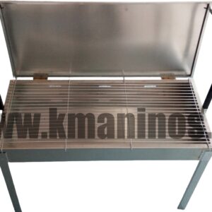 Ψησταριά Κάρβουνου Μονοκόμματη με Καπάκι - Πριγκιπέσσα