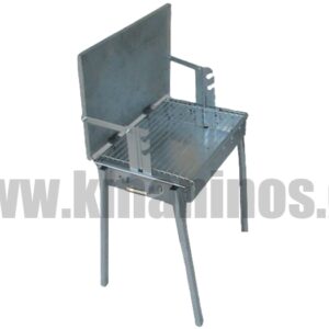 Ψησταριές Κάρβουνου Γαλβανιζέ με καπάκι