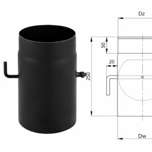 Prodmax® Μπουρί με Τάμπερ Κλειδί Σόμπας - Βαρέου Τύπου 2mm 0,25m