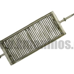 Σχάρα Διπλή INOX για Ψάρι στην Σούβλα