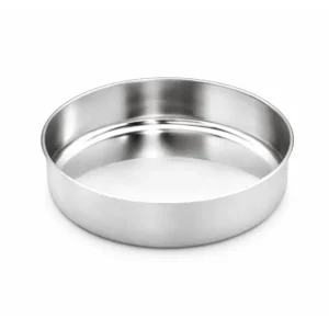 Ταψί Inox Στρογγυλό 18/C