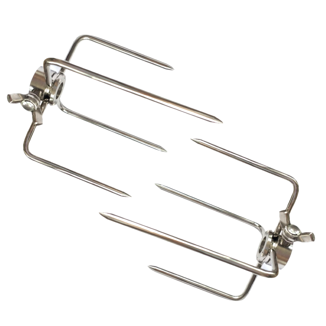 Ψησίματος Τετραπλές Πηρούνες Inox με πεταλούδα Ø12mm