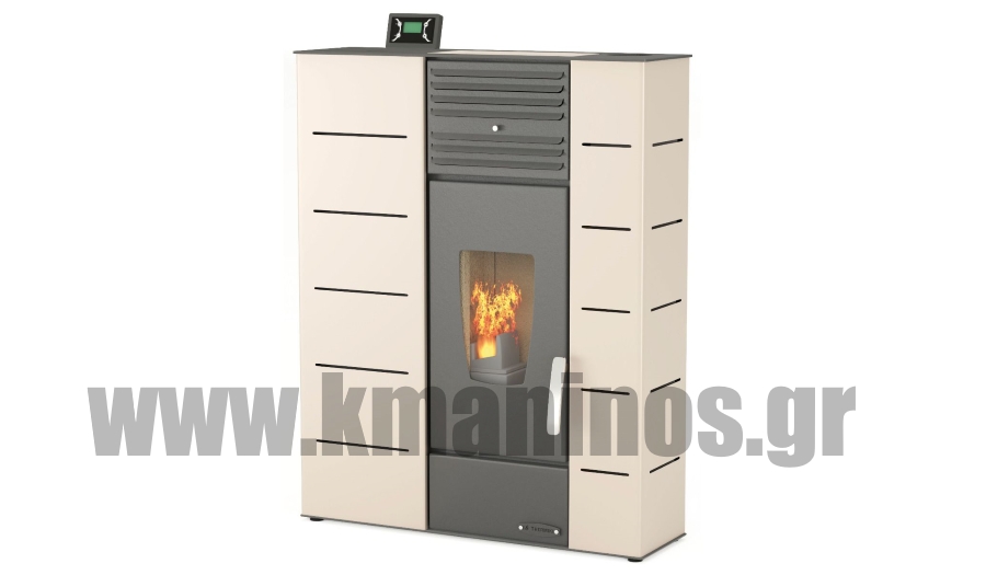 Pellet Σόμπα Αερόθερμη - Thermiki Pellet Hall Aero 12