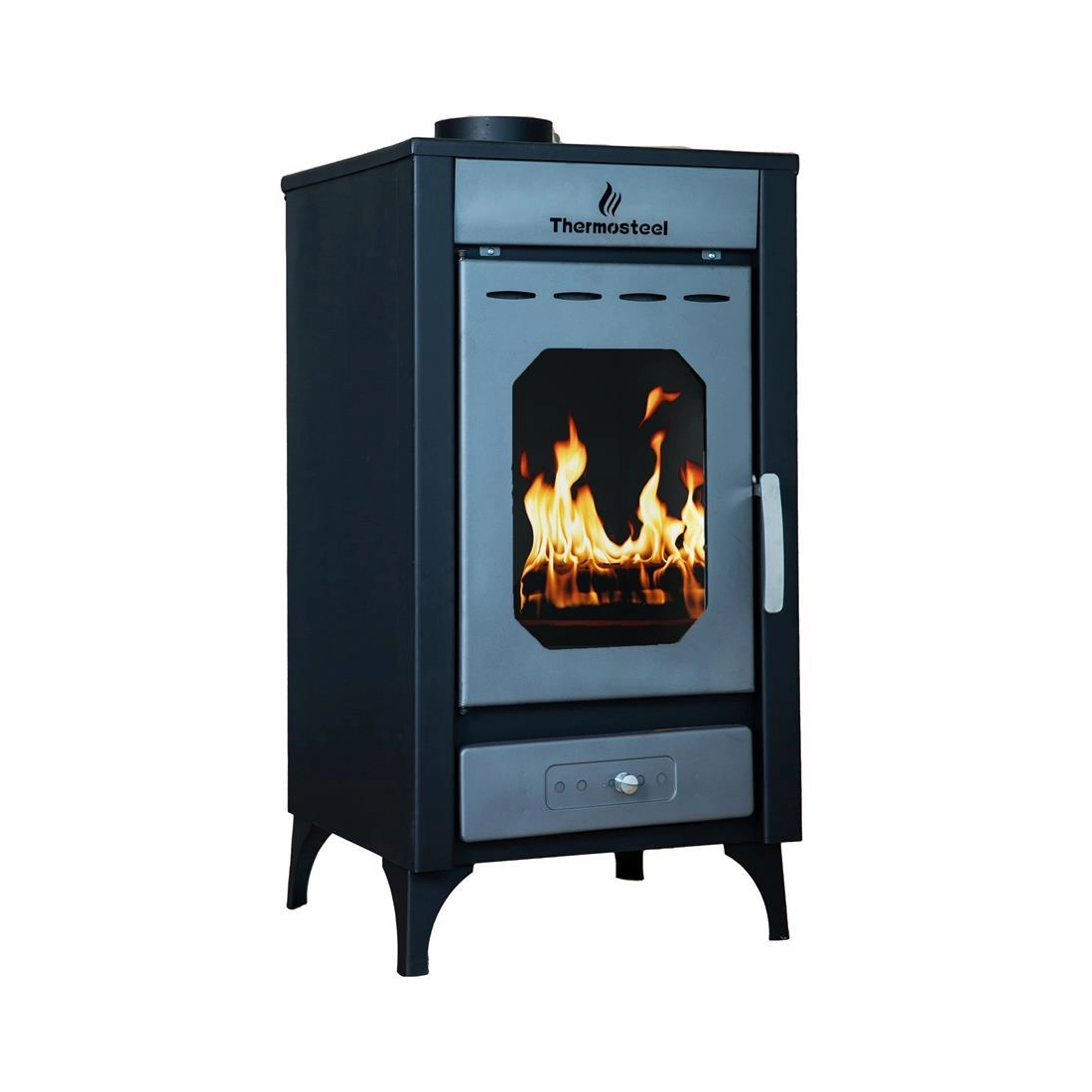 Ενεργειακή Σόμπα Ξύλου - X30 (ThermoSteel) - Image 2