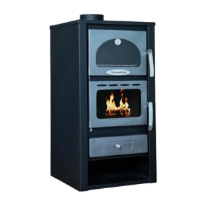 Ενεργειακή Σόμπα Ξύλου με Φούρνο - X60 13,5 kW (Thermosteel)