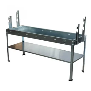 Ψησταριά Αρνιού Μονοκόμματη Μήκους 145x45cm (Pitsilos) ECO14545